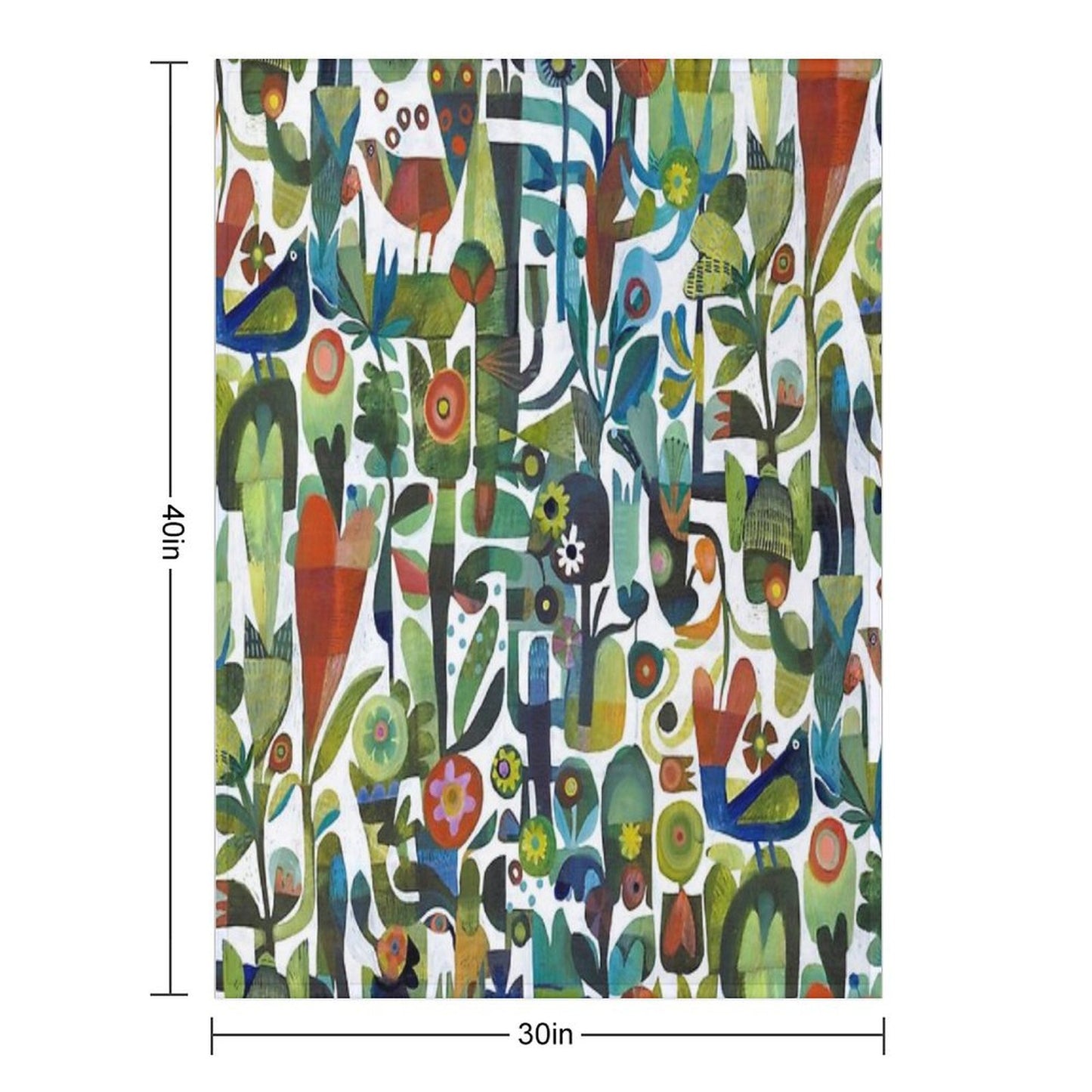 Lovely Day Throw Blanket