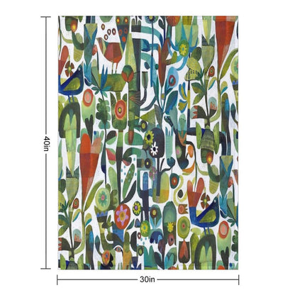 Lovely Day Throw Blanket