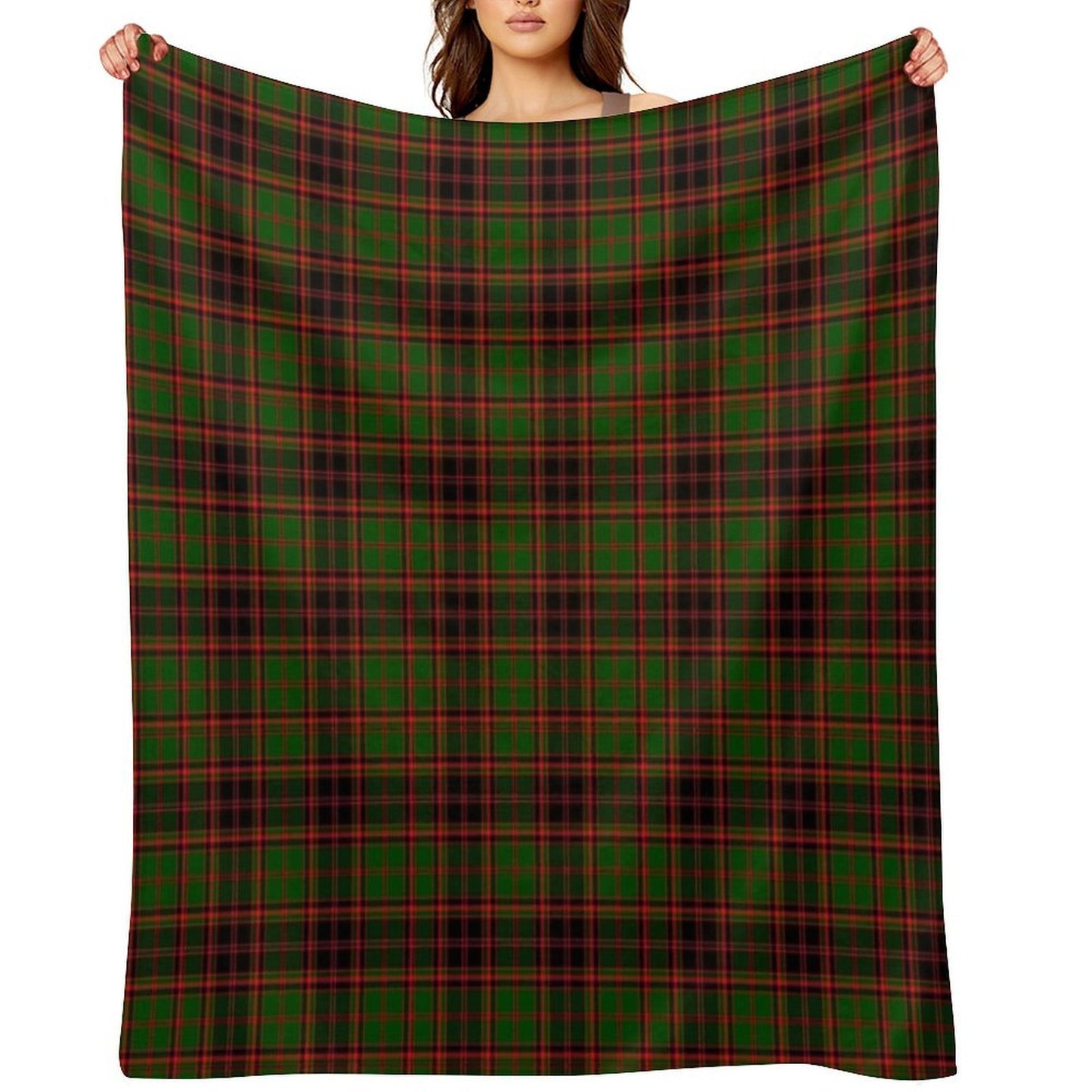 Clan Buchan Tartan Throw Blanket