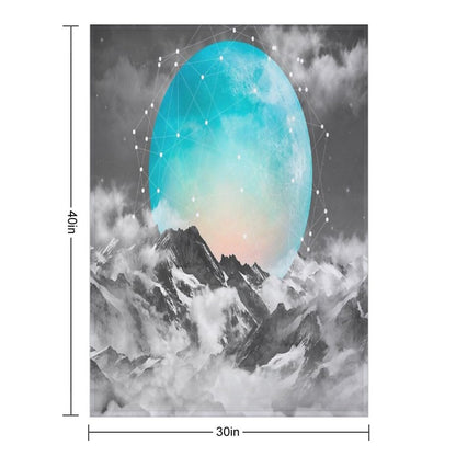 It Seemed To Chase The Darkness Away Throw Blanket