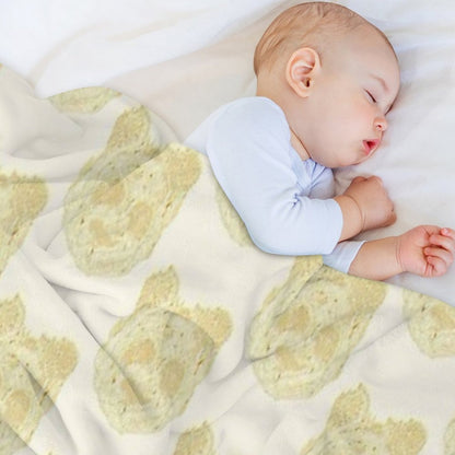 Forest Panda Tee Throw Blanket