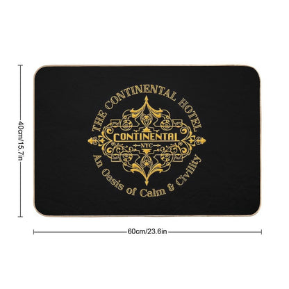 The Continental Hotel Bath Mat