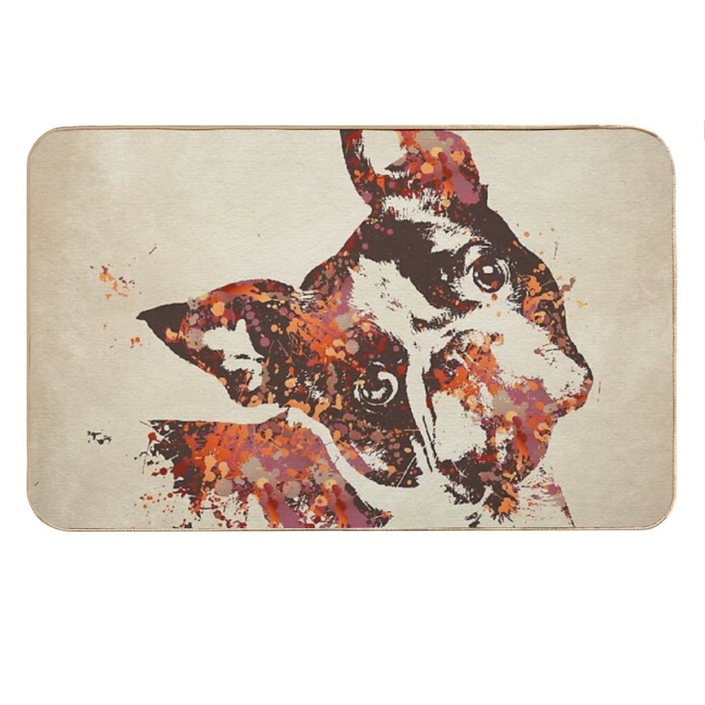 Boston Terrier Bath Mat