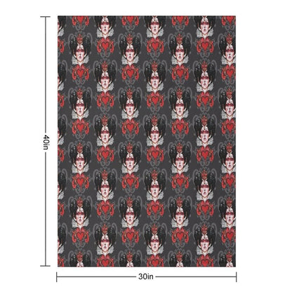 Queen of Hearts Throw Blanket
