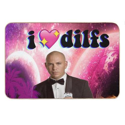 I Love Dilfs Bath Mat