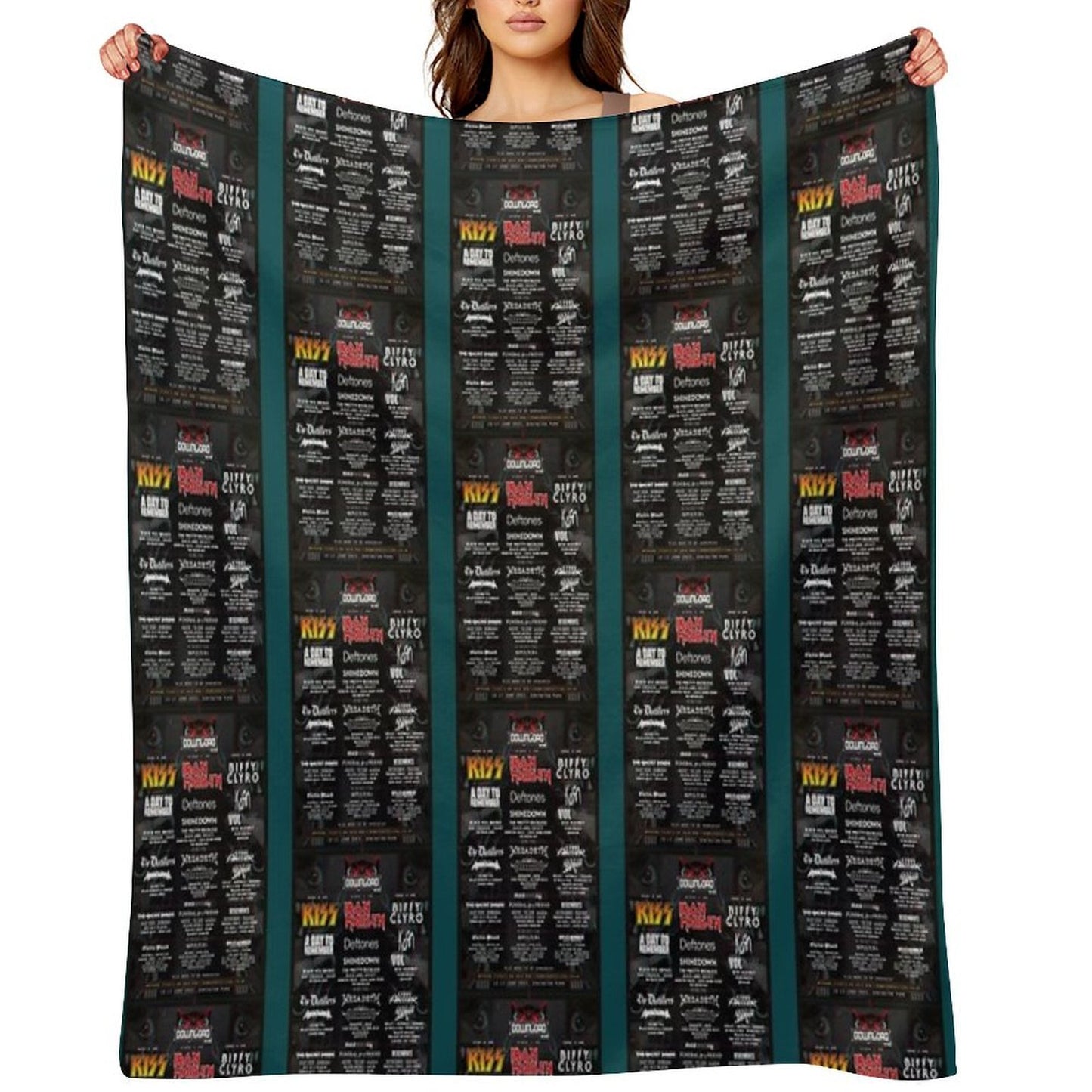 Download UK Fest Throw Blanket