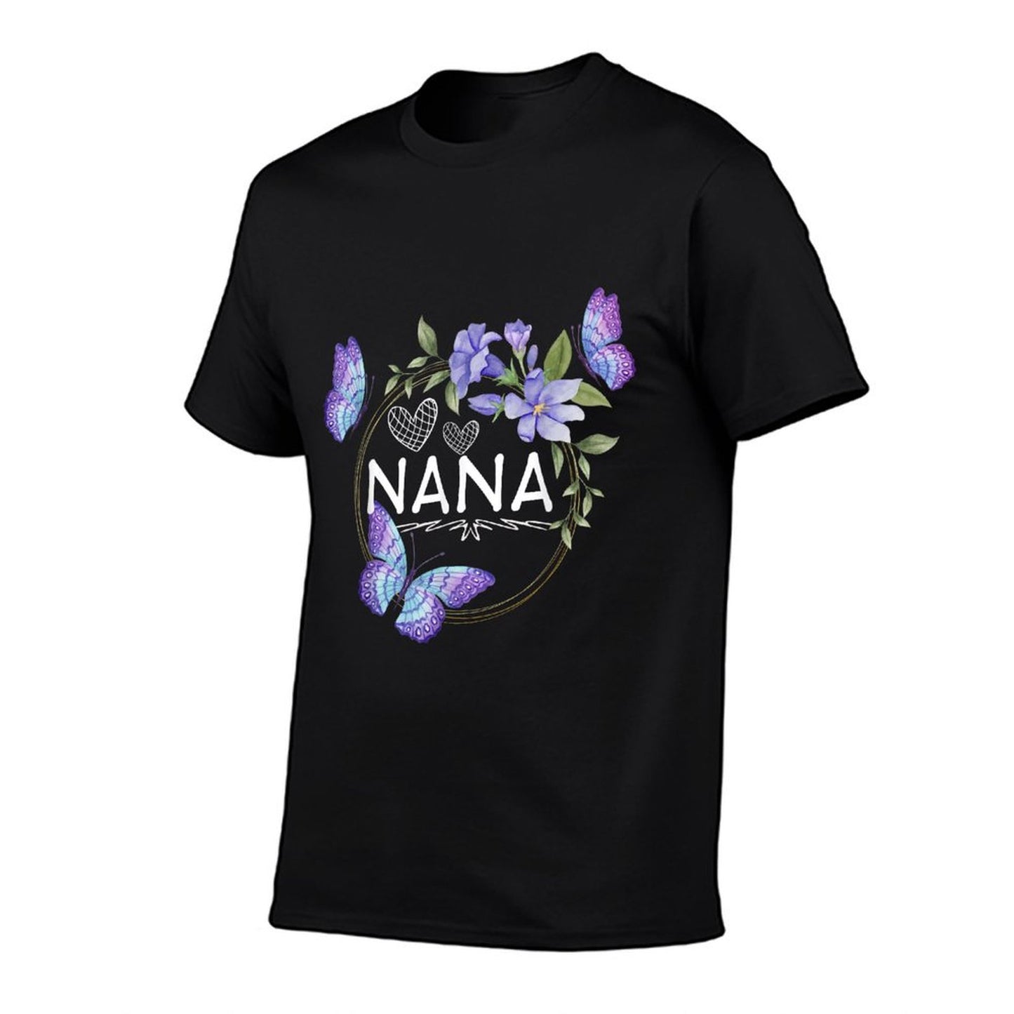 Nana Shirt For Women with Butterflies Mother&#39;s Day T-Shirt