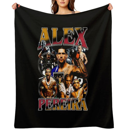 Alex Pereira Vintage Throw Blanket