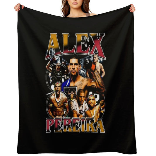 Alex Pereira Vintage Throw Blanket