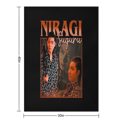 Niragi Alice In Borderland Throw Blanket
