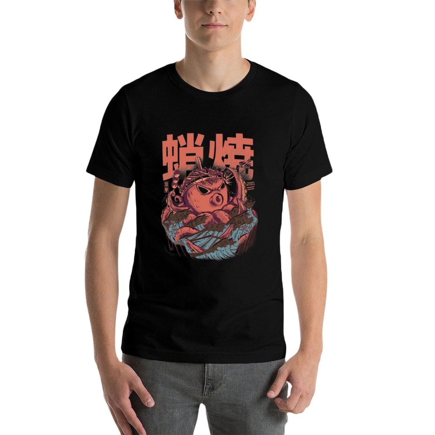 Takoyaki Attack  Wrinkle-resistant T-Shirt