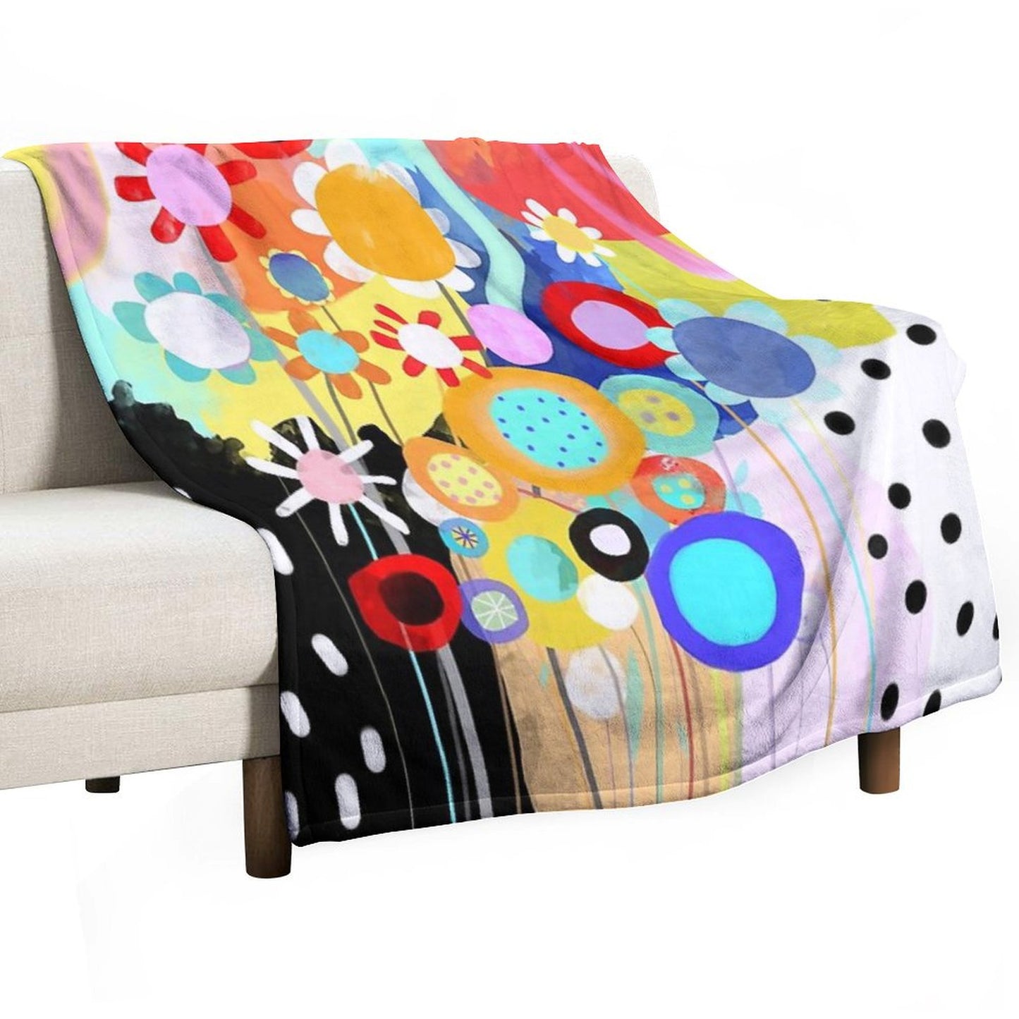 Tú Eres Mi Refugio Y Mi Verdad - Ruth Fitta-Schulz Throw Blanket