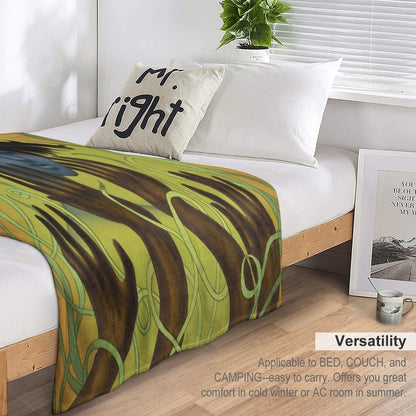 Handle With Care Throw Blanket