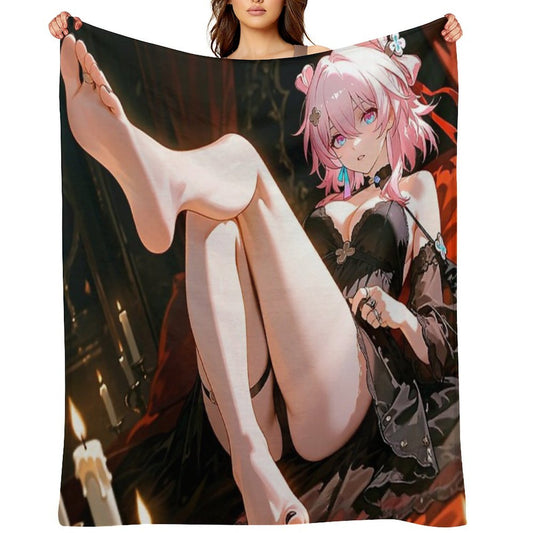 MARCH X Throw Blanket