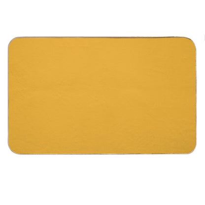 Best Seller Dark Golden Yellow Mustard Solid Color Coordinates With Coloro Mellow Yellow 034-70-33 Bath Mat