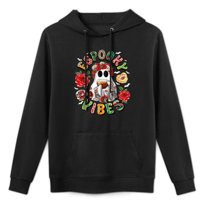 Espooky Vibes Maestra Halloween Spanish Mexican Teacher Layering Staple Hoodie