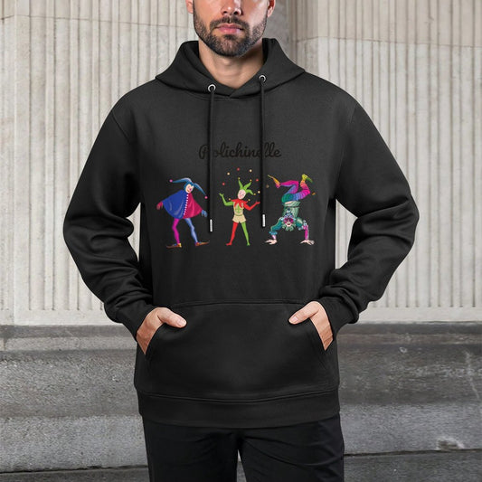 POLICHINELLE NUTCRACKER Christmas Ballet Dancer Graphic Shape Retention Hoodie