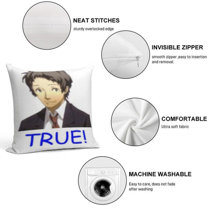 Adachi True Soft Durable Construction Throw Pillow