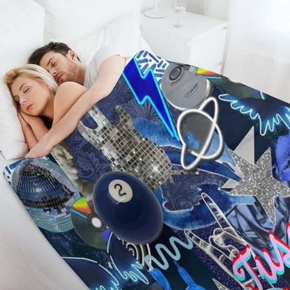 Tuscon Arizona  COLLAGE Throw Blanket