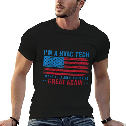 Make Your Air Conditioning Great Again Funny HVAC Tech T-Shirt