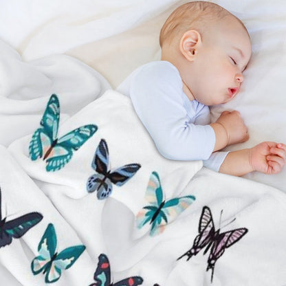 Butterfly Pattren Throw Blanket