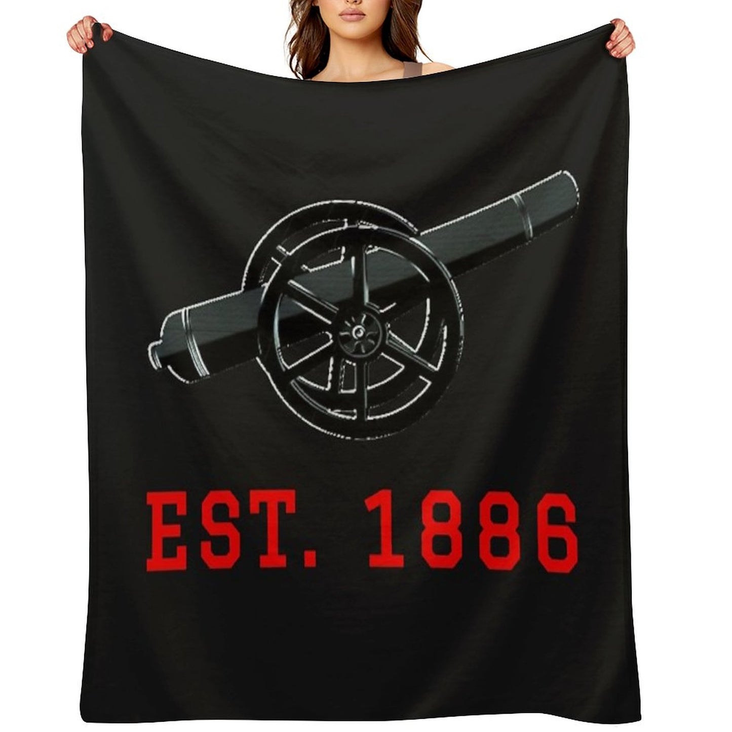 Established 1886 Throw Blanket