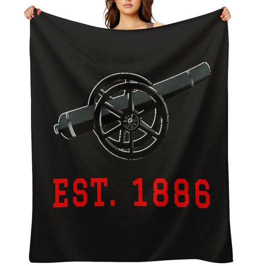 Established 1886 Throw Blanket