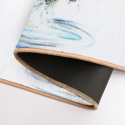 Nature's Fisherman - Otter Trout Fishing Bath Mat