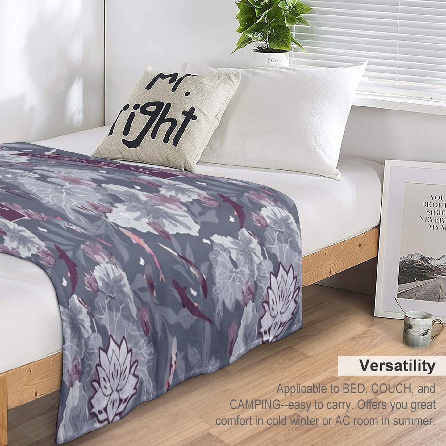 Yunmeng Jiang The Untamed [LOTUS PIER] Throw Blanket