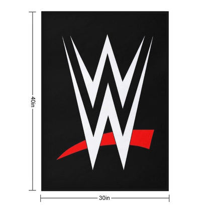 Let's Wrestler Throw Blanket