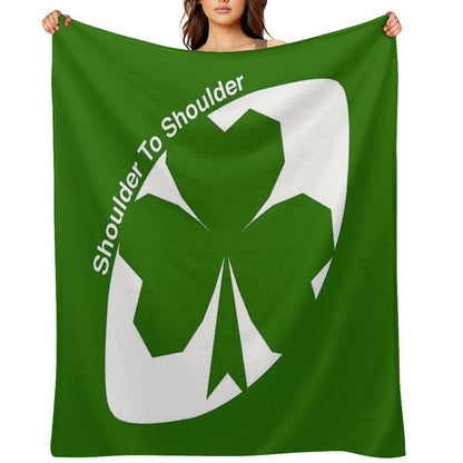 Rugby Ireland Throw Blanket