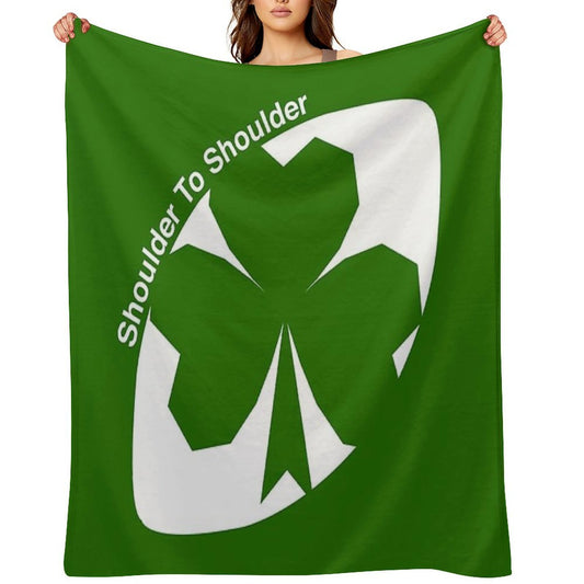 Rugby Ireland Throw Blanket