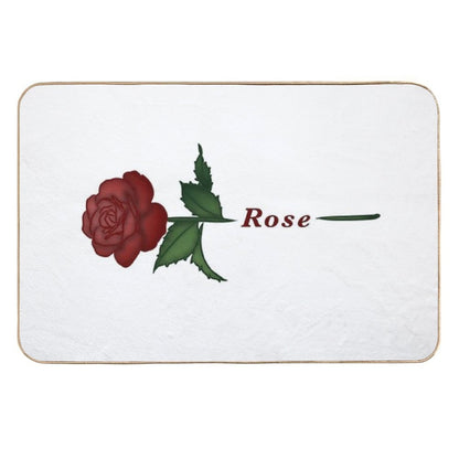 Rose Ver. 5  Absorbent Bath Mat