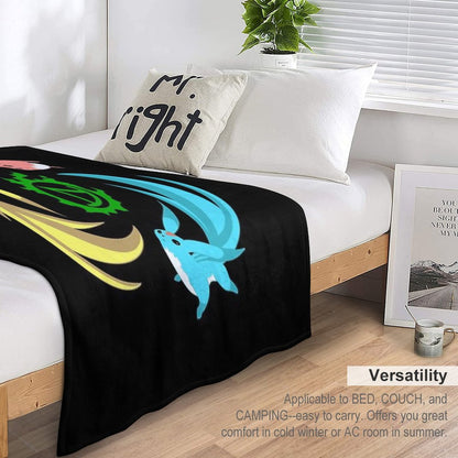 FFXIV Summoner - Carbuncles Throw Blanket