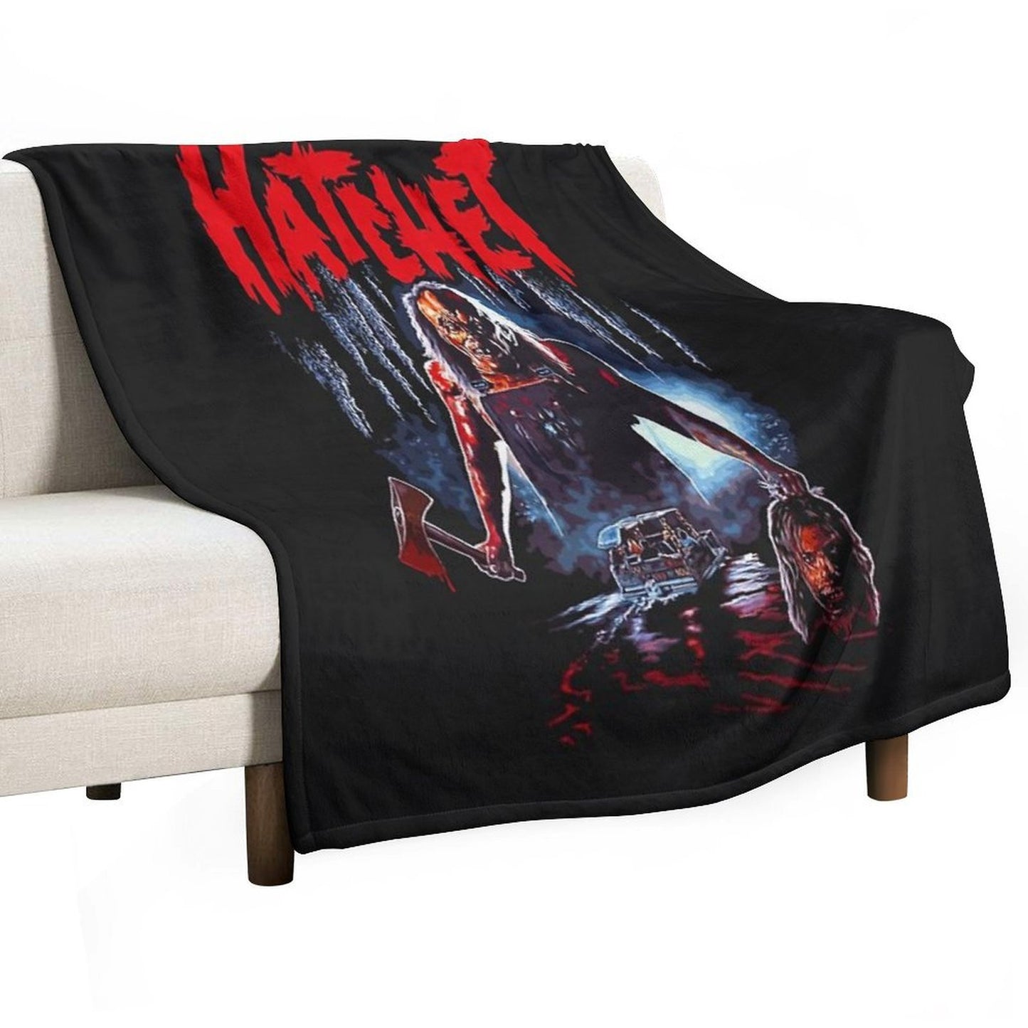 Hatchet Classic Throw Blanket