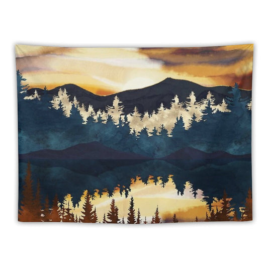Fall Sunset Tapestry