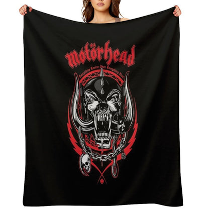 Rock N Roll 88motorhead Throw Blanket
