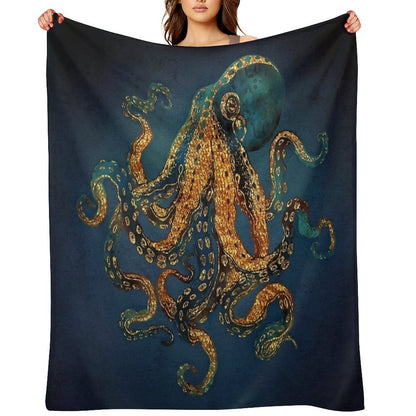 Underwater Dream IV Throw Blanket