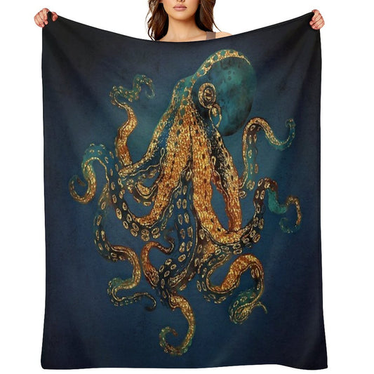 Underwater Dream IV Throw Blanket