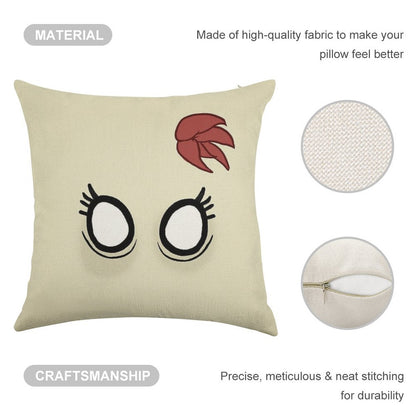 Don't Starve - Abigail Linen Throw Pillow Cover
