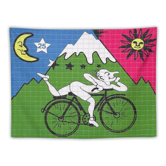 LSD - Albert Hofmann - Bicycle Day Tapestry
