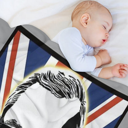 Nigel Farage of Reform UK Throw Blanket