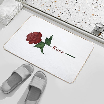 Rose Ver. 5  Absorbent Bath Mat