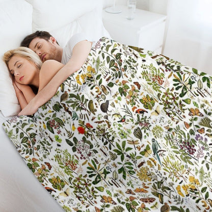 New Zealand Biology Throw Blanket