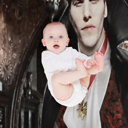 Vampire Jerma Throw Blanket