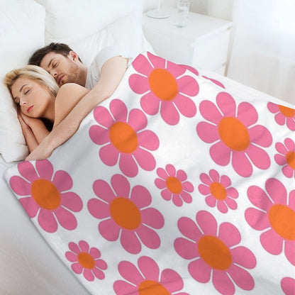 Koryn's Custom Flower Pattern 1 Throw Blanket