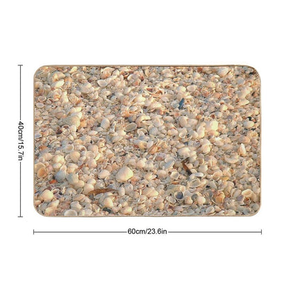 Seashells from Sanibel Island Bath Mat
