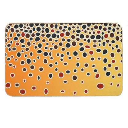 Brown Trout Skin Bath Mat