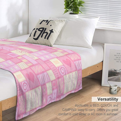 Strawberry Chocolate Throw Blanket