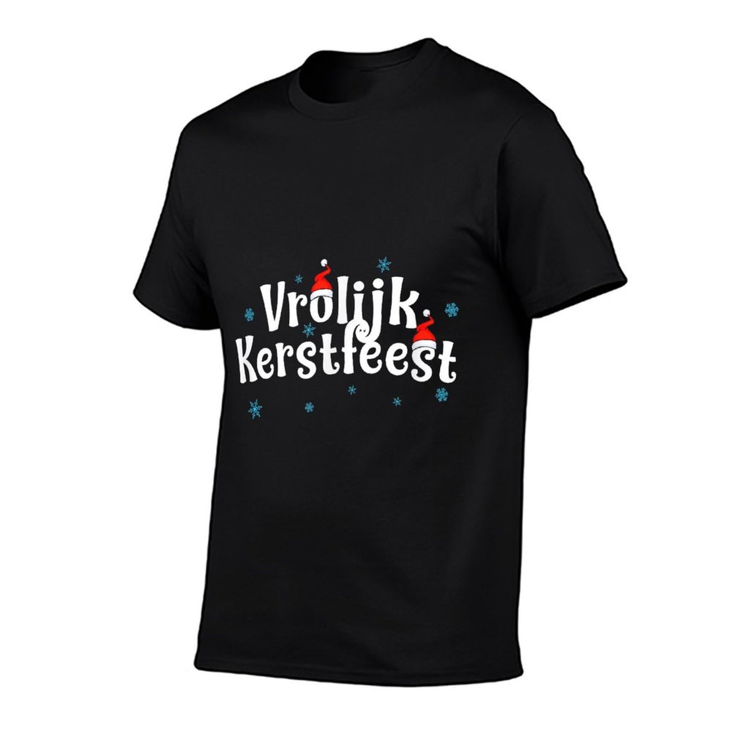Vrolijk Kerstfeest Dutchflemish Christmas  Cotton T-Shirt